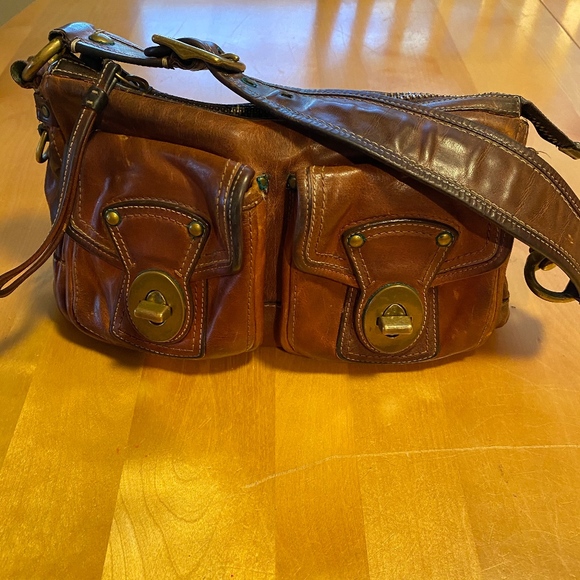 Coach Handbags - Vintage Coach Leather Hand Bag